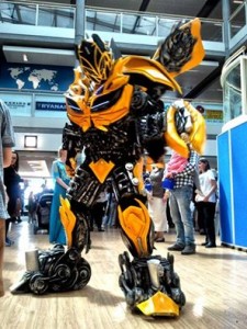 Bumblebee for hire with www.audionetworks.ie