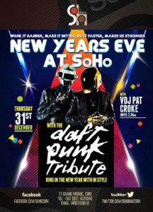 daft Punk tribute cork show nye 2015