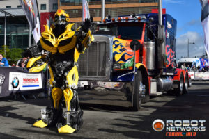 Robot Networks Entertainment Hire Dublin Bumblebee Transformer