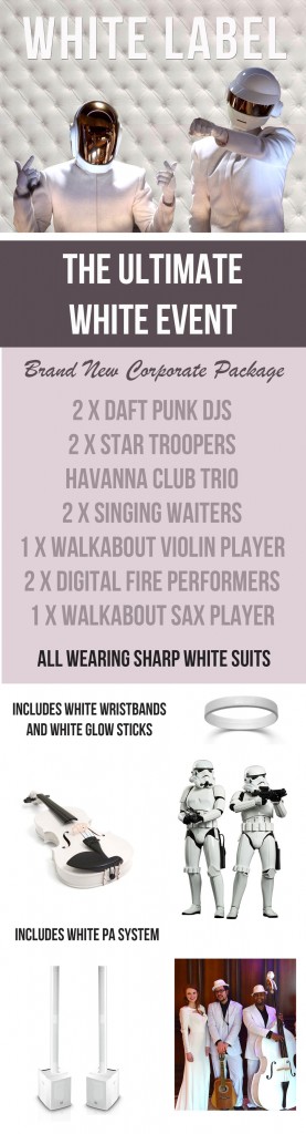 ultimate white party with www.audionetworks.ie