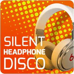 silent headphone disco