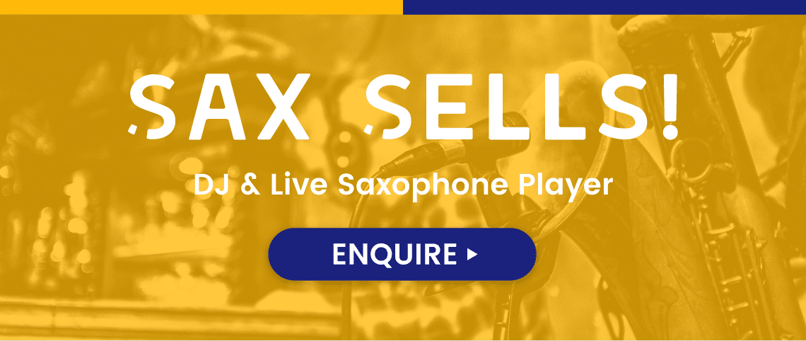 SAX SELLS – Hire a Sax player