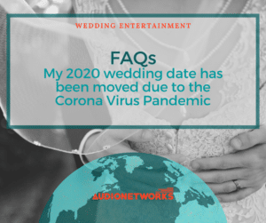 FAQs : My 2020 wedding date has been moved due to the Corona Virus Pandemic