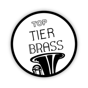 Top Tier Brass Logo Irish weddig bands.ie 2023