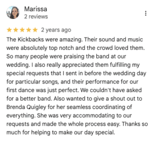 Kickbacks google reviews 1