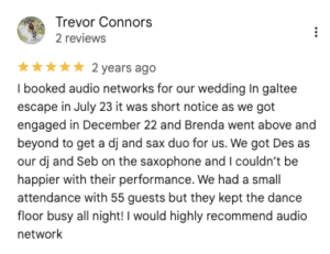 Sax and DJ google reviews Screenshot 2025 12 11 at 09.52.19