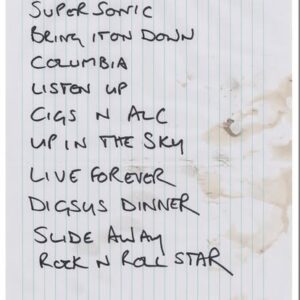 Oasis Tribute Ireland Oas1S AMA music